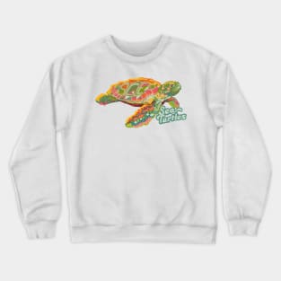 SCE - SEA TURTLES (BACK & FRONT) Crewneck Sweatshirt